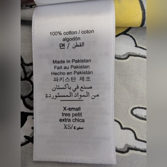 Pottery Barn teen Hello Kitty Glow-in-the-Dark Loose Fit Cotton Pajamas W Sz XS - Picture 9 of 14